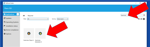 examview in app depot 